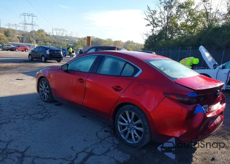2019 Mazda Mazda3 Select Package from USA, damaged, VIN JM1BPBAM7K1120683